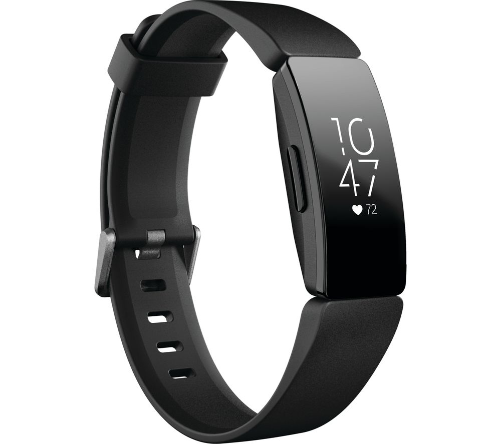 Fitbit Inspire HR Fitness Tracker - Black, Universal, Black