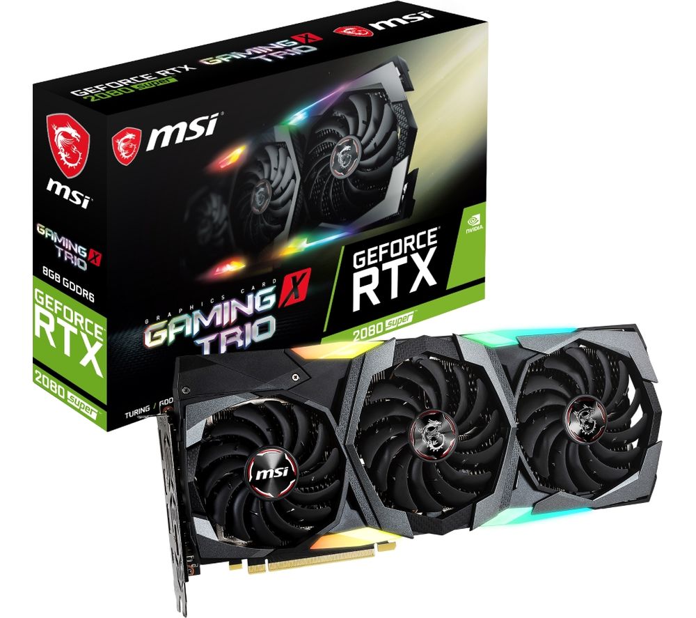 GeForce RTX 2080 8 GB SUPER GAMING X TRIO Graphics Card