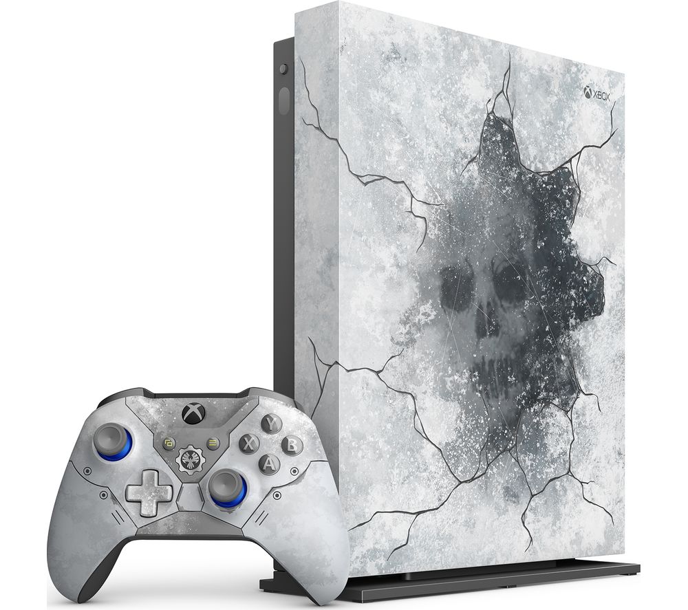 MICROSOFT Limited Edition Gears 5 Xbox One X, Crimson