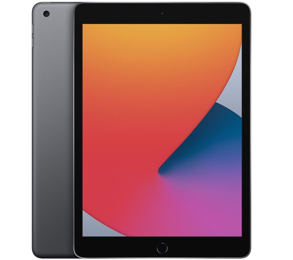 APPLE 10.2" iPad (2020) - 128 GB, Space Grey, Grey