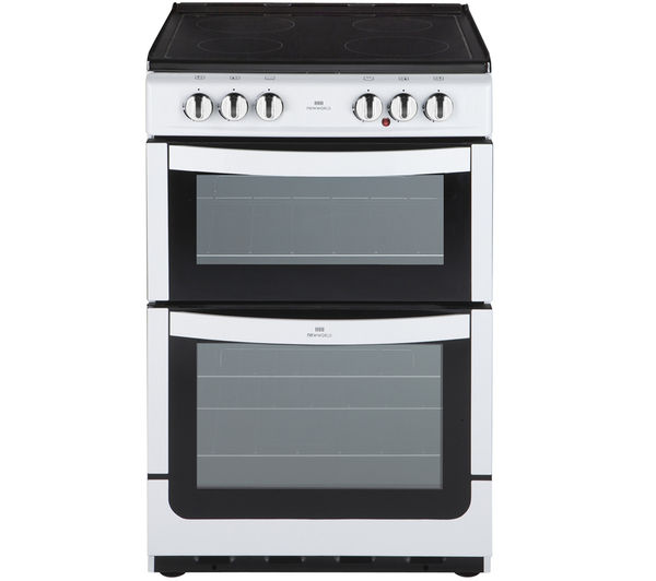 NEW WORLD NW551ETC 55 cm Electric Cooker - White, White