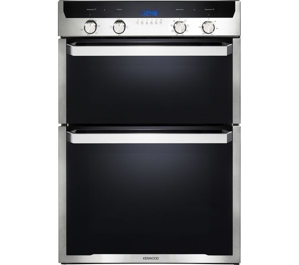 KENWOOD KD1505SS Electric Double Oven - Black & Stainless Steel, Stainless Steel