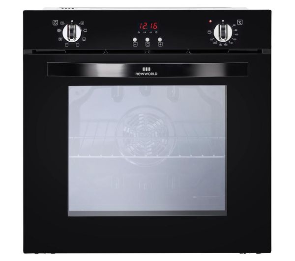 NEW WORLD NW602MF BLK Electric Oven - Black, Black