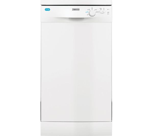 ZANUSSI ZDS12002WA Slimline Dishwasher - White, White