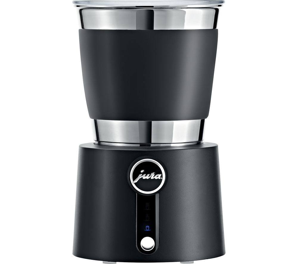 JURA Automatic Hot & Cold Frother - Black, Black