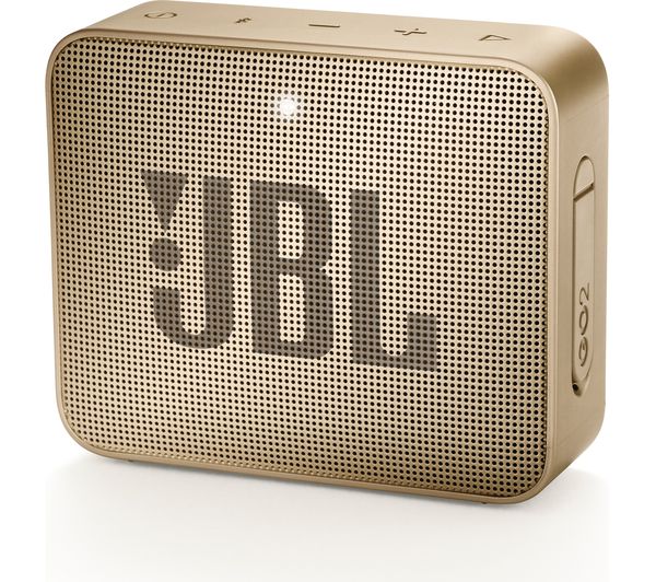 JBL GO2 Portable Bluetooth Speaker - Gold, Gold
