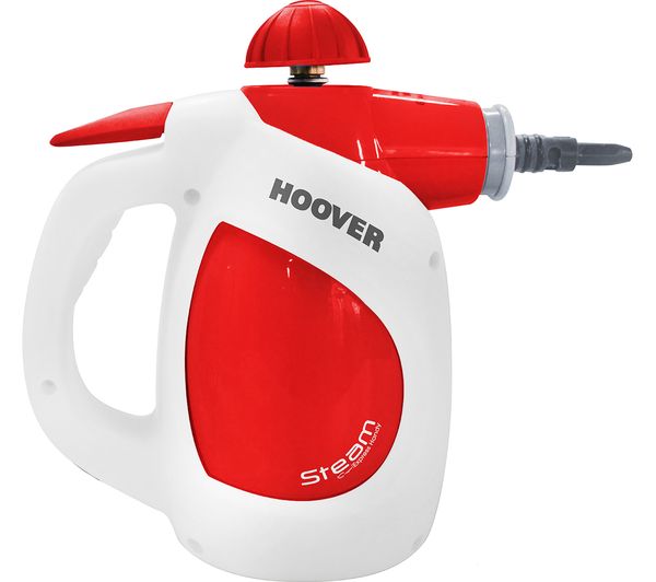 HOOVER Steam Express SSNH1000 Handheld Steam Cleaner - Red & White, Red