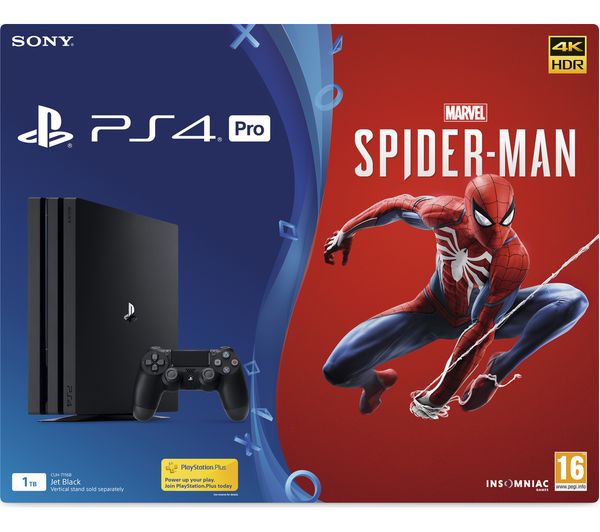 SONY PlayStation 4 Pro with Spider-Man