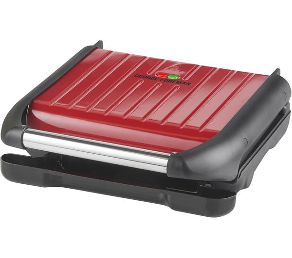 GEORGE FOREMAN 25040 Family Grill - Red, Red
