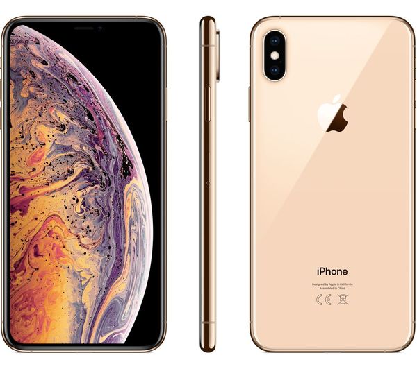 APPLE iPhone Xs Max - 512 GB, Gold, Gold