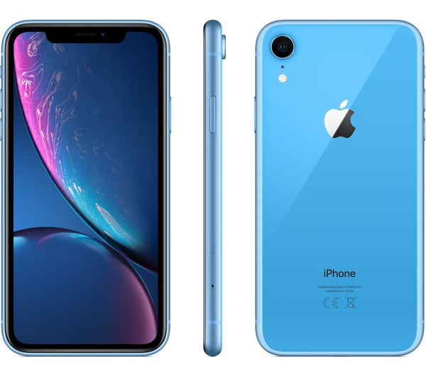 APPLE iPhone XR - 256 GB, Blue, Blue