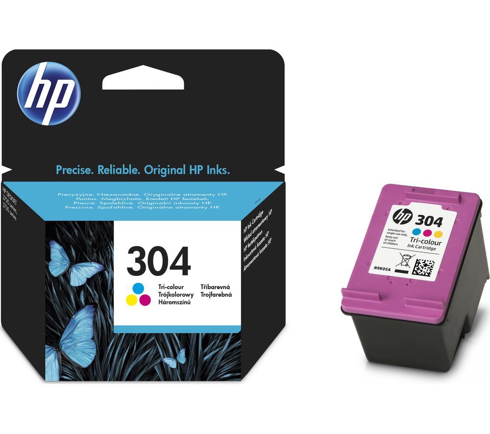 HP 304 Tri-colour Ink Cartridge