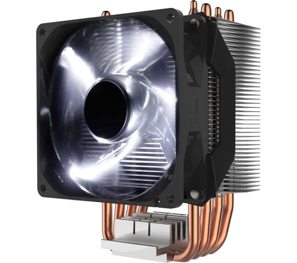 COOLER MASTER Hyper H411R 92 mm CPU Cooler, White