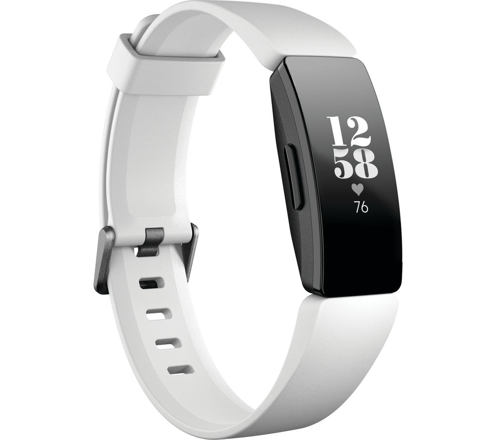 Fitbit Inspire HR Fitness Tracker - White, Universal, White