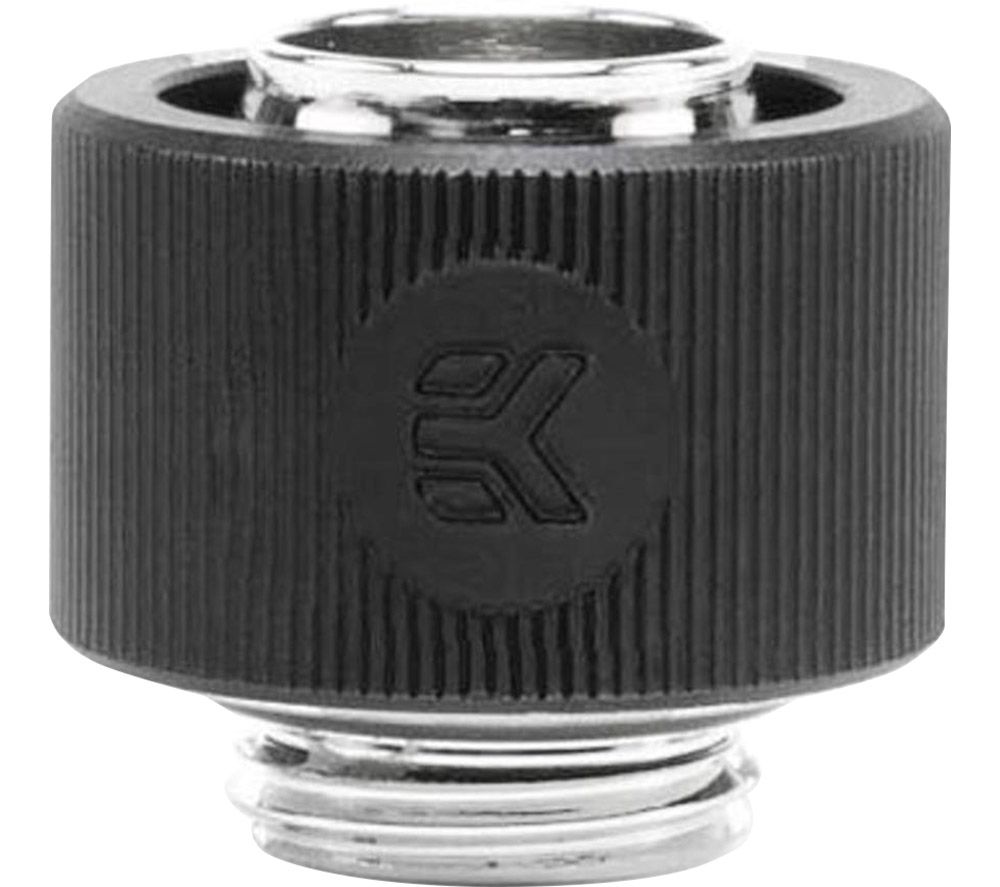 EK COOLING EK-ACF Fitting - 12/16 mm, Black, Black