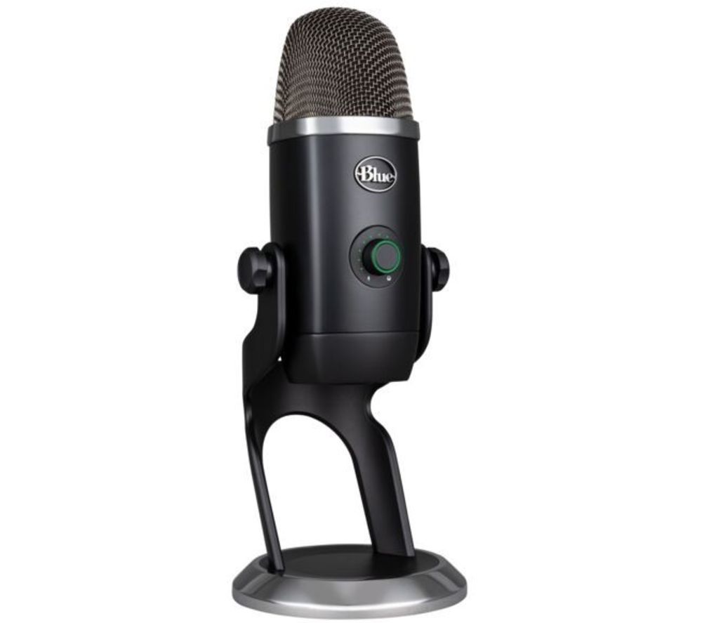 BLUE Yeti X Professional USB Microphone - Black, Black