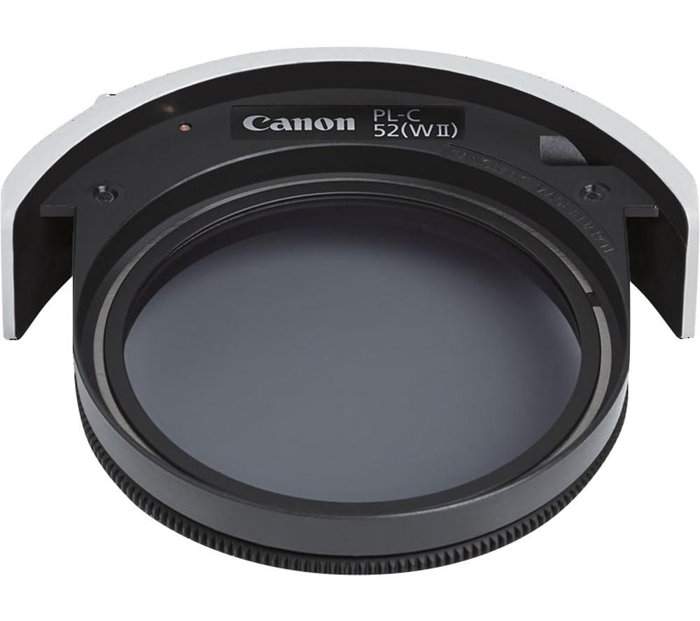 CANON PL C Circular Polarising Lens Filter - 52 mm, Blue