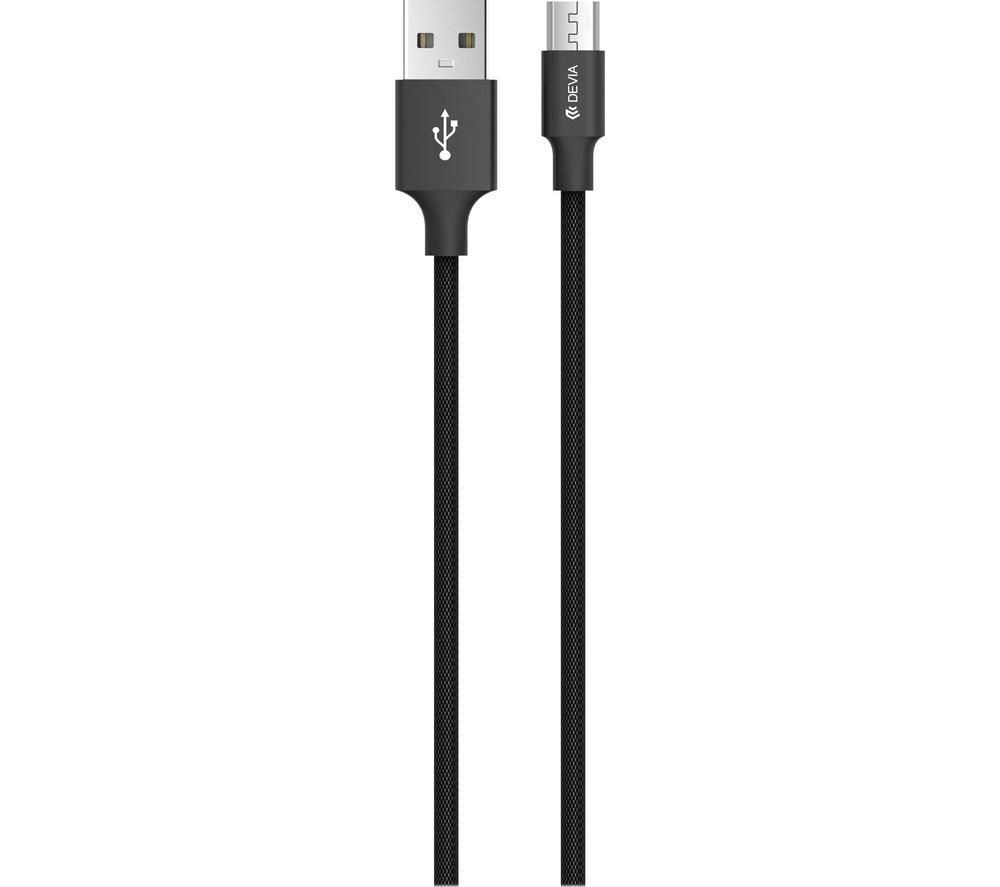 DEVIA USB to Micro-USB Cable - 25 cm