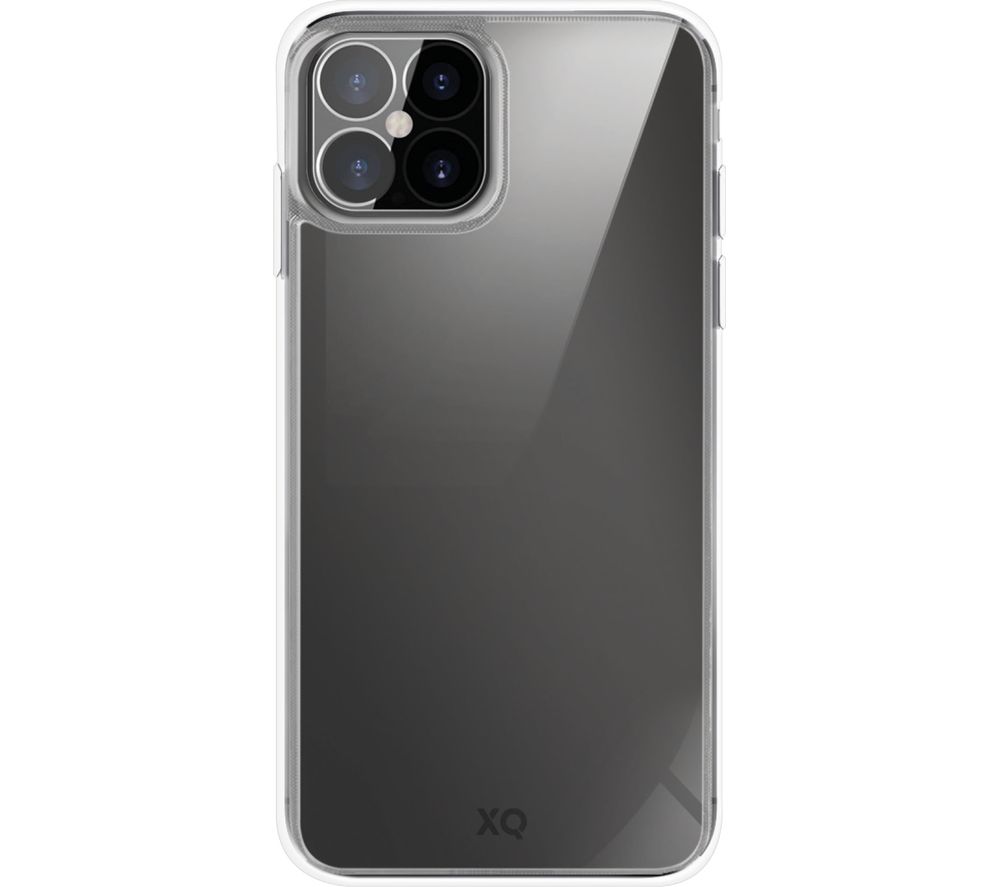 XQISIT iPhone 12 & 12 Pro Glass Case - Clear