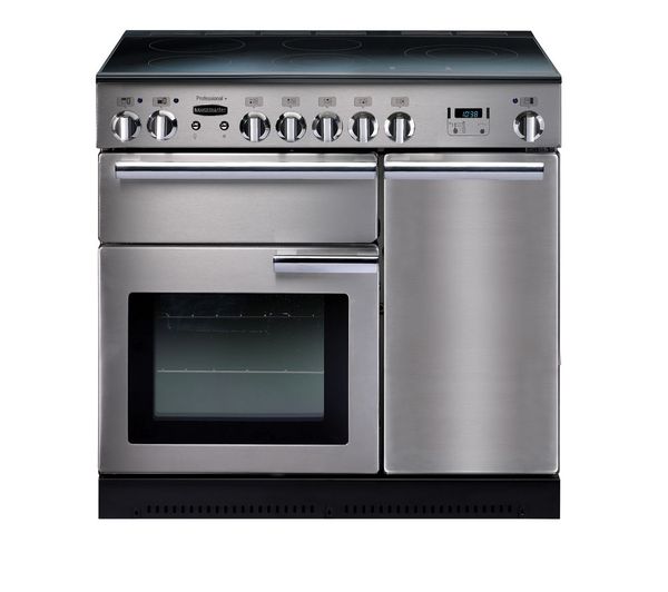 Rangemaster Professional+ 90 Induction Range Cooker - Stainless Steel & Chrome, Stainless Steel