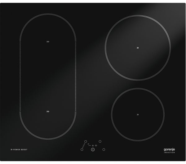 GORENJE IT635SC Electric Induction Hob - Black, Black