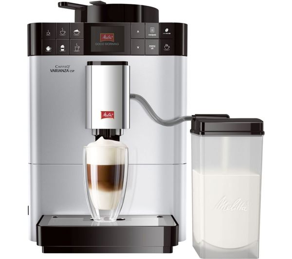 MELITTA Caffeo Varianza CSP F57/0-101 Bean to Cup Coffee Machine - Silver, Silver