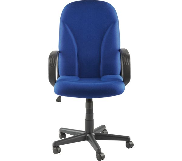 ALPHASON Boston AOC3282-BE Fabric Tilting Executive Chair - Blue, Blue