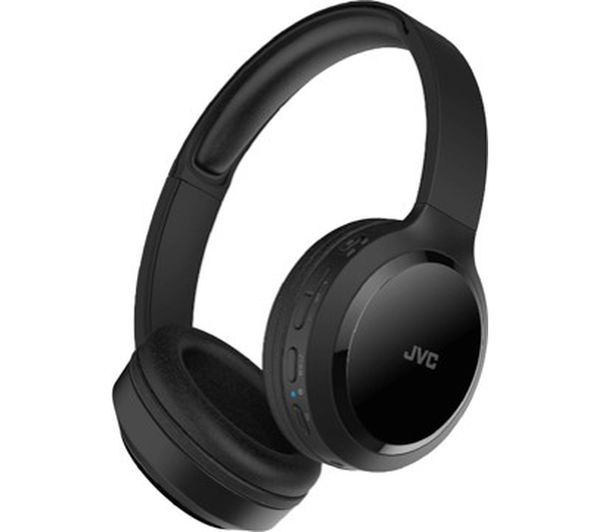 JVC HA-S60BT-B-E Wireless Bluetooth Headphones - Black, Black