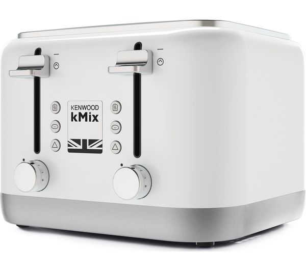 KENWOOD KMIX 4-Slice Toaster - White, White