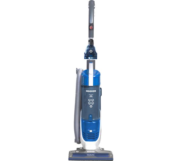 HOOVER Velocity Evo Pets VE01 Upright Bagless Vacuum Cleaner - Blue, Blue