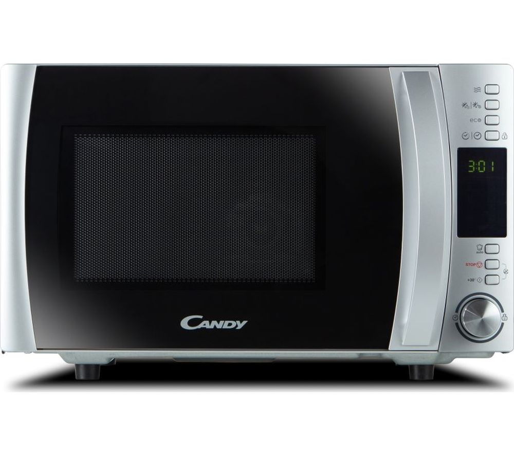 CANDY CMXW22DS-UK Compact Solo Microwave  Silver, Silver