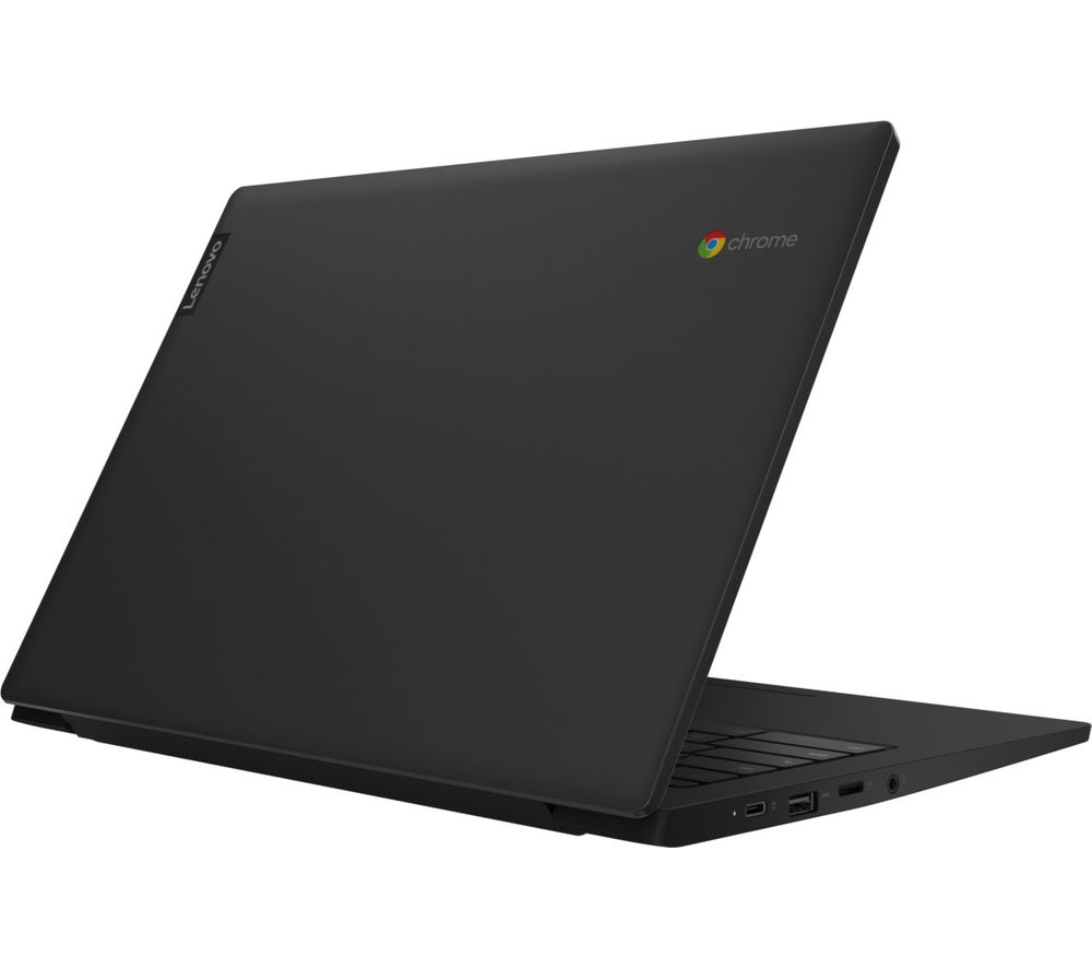 LENOVO S340 14" Chromebook - Intelu0026regCeleron, 64 GB eMMC, Black, Black
