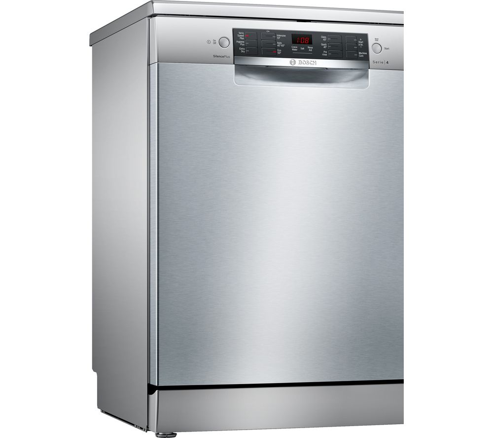 Serie 4 SMS46II01G Full-size Dishwasher - Steel