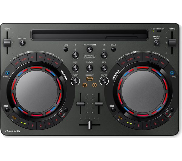 DDJ-WEGO4 DJ Controller - Black, Black