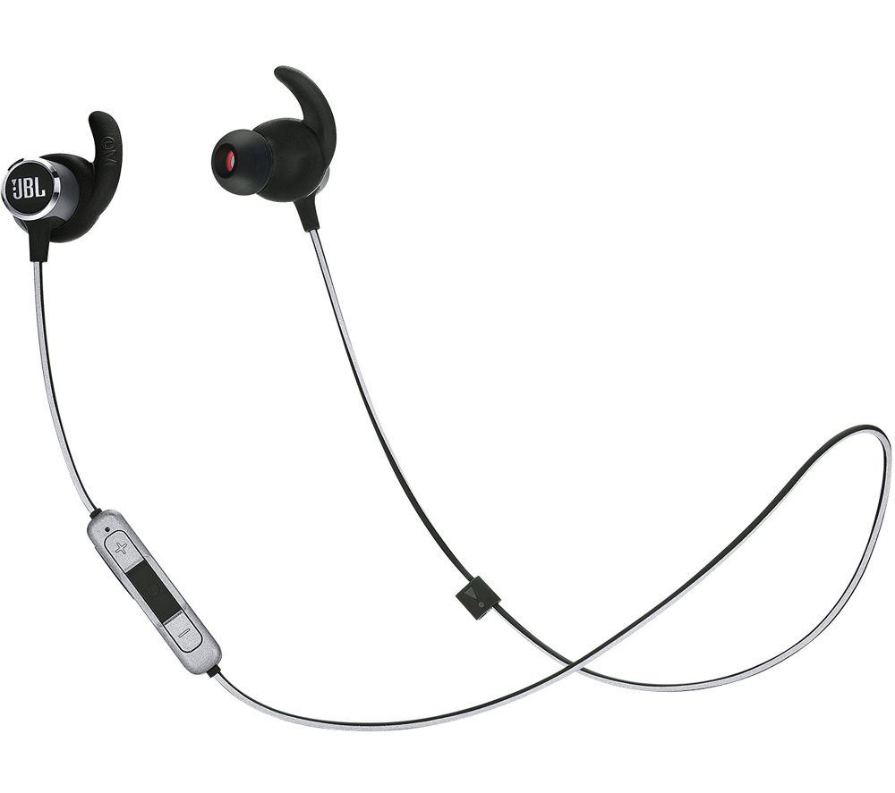 JBL Reflect Mini 2 Wireless Bluetooth Sports Earphones - Black, Black