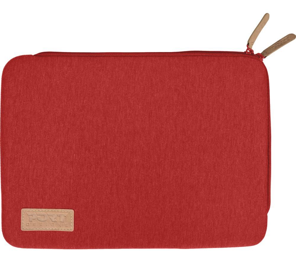 PORT DESIGNS Torino 12.5" Laptop Sleeve - Red, Red
