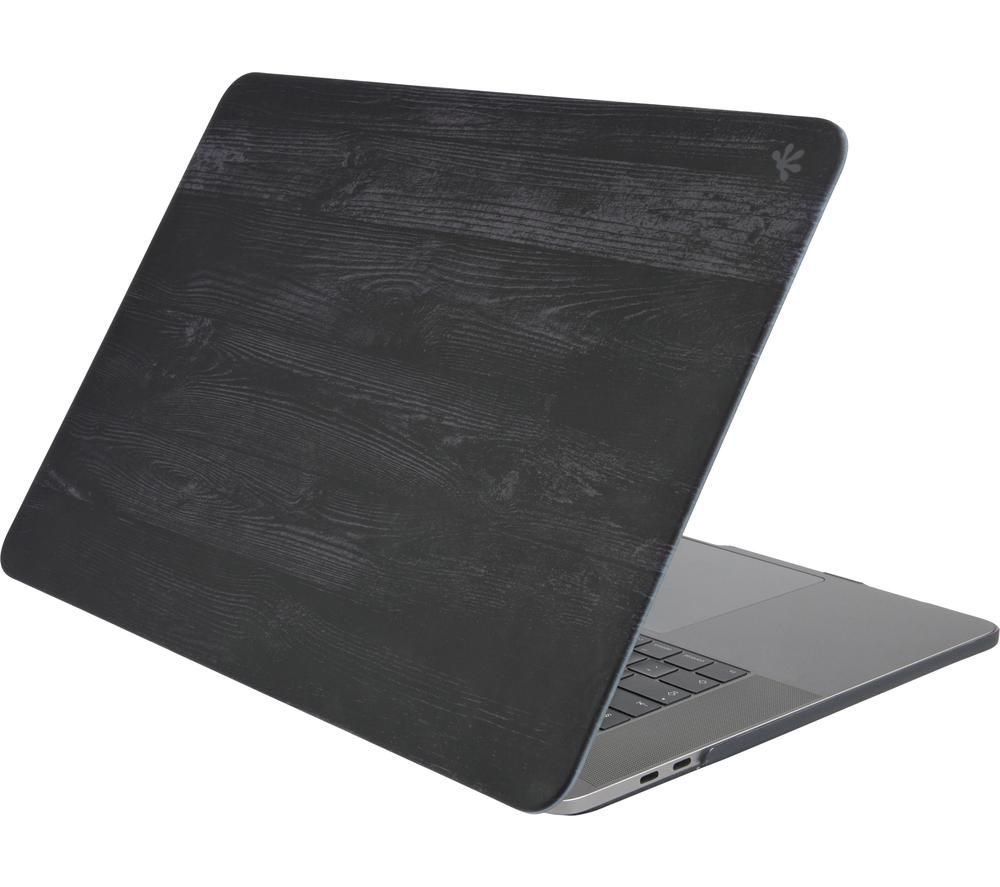 GECKO COVERS MCLPP16C47 16" MacBook Pro Hardshell Case - Black Wood, Black