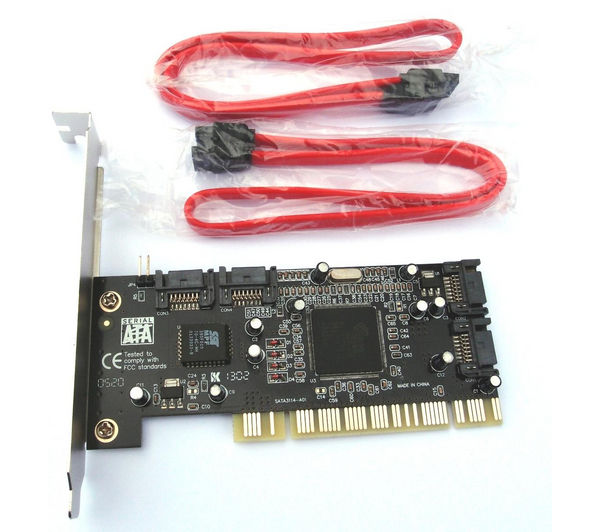 DYNAMODE 4-Port SATA PCI Card