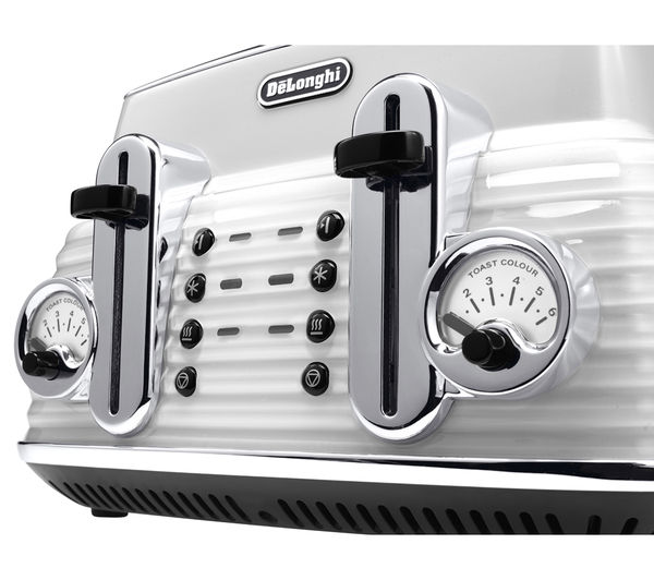 DELONGHI CTZ4003W Scultura Delonghi Toaster- White, White