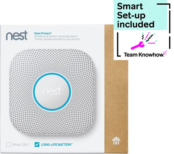 KNOWHOW Protect Second Generation Wireless Smoke and Carbon Monoxide Alarm & Installation Bundle