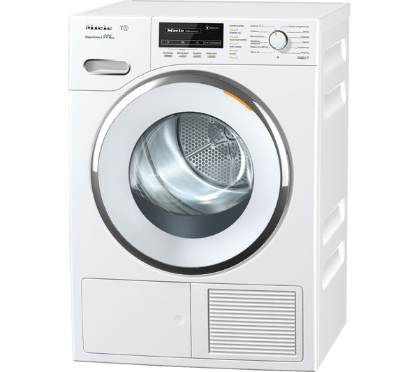 Miele Tumble Dryer TMG840 WP Heat Pump  - White, White