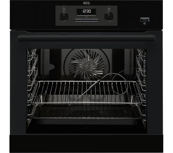 AEG BES352010B Electric Oven - Black, Black