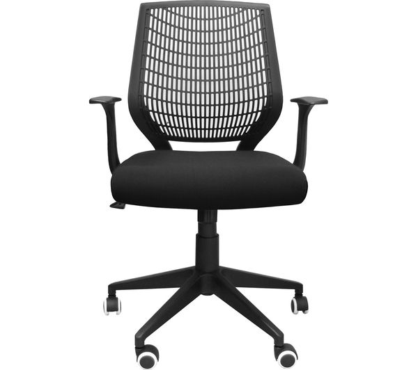 ALPHASON Pace AOC9540-F-BK Fabric Tilting Operator Chair - Black, Black