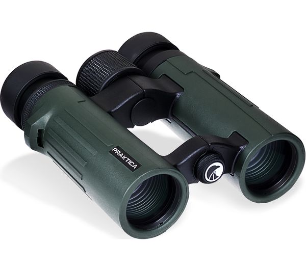 PRAKTICA Pioneer 10 x 34 mm Binoculars - Green, Green