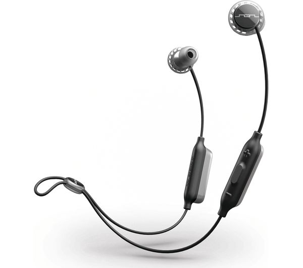 SOL REPUBLIC Relays Sport Wireless Bluetooth Headphones - Grey, Grey