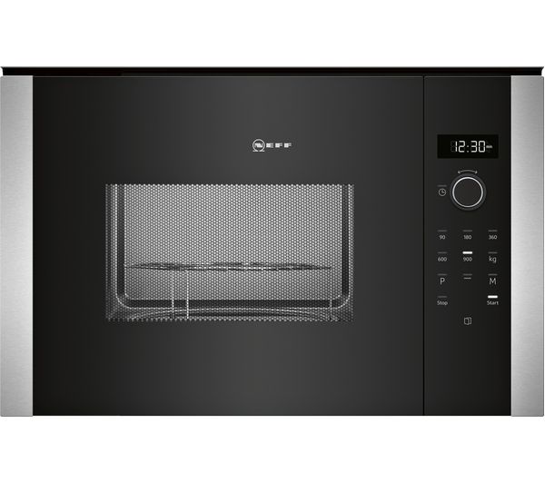 NEFF N50 HLAGD53N0B Built-in Microwave with Grill - Black, Black