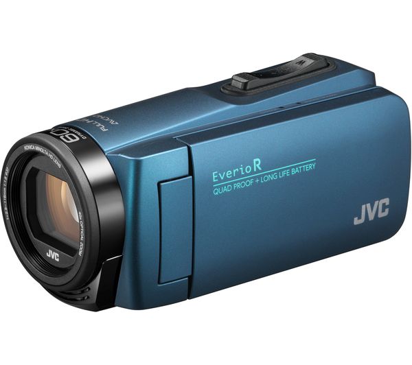 JVC GZ-R495AEK Camcorder - Blue, Blue