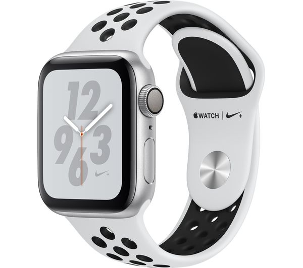 Watch Nike+ Series 4 - Silver & Platinum Sports Band, 40 mm, Silver