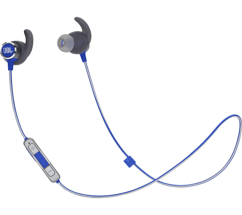 JBL Reflect Mini 2 Wireless Bluetooth Sports Earphones - Blue, Blue