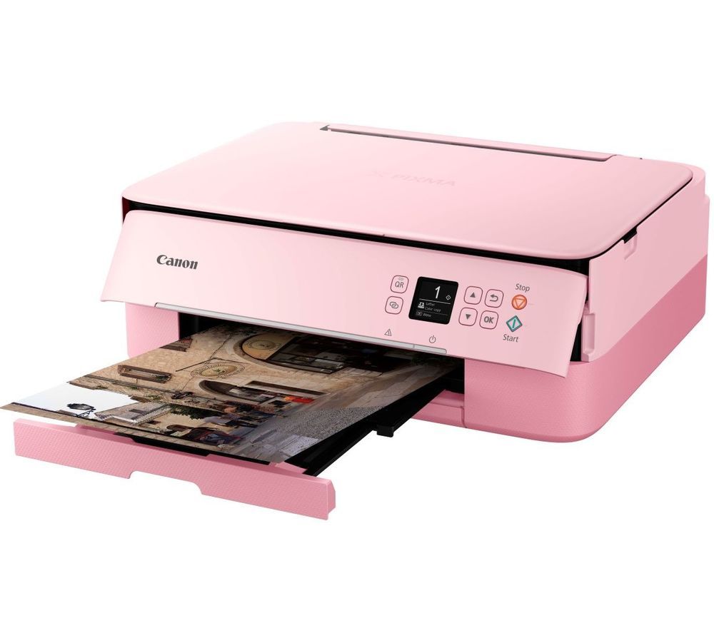 CANON PIXMA TS5352 All-in-One Wireless Inkjet Printer - Pink, Pink